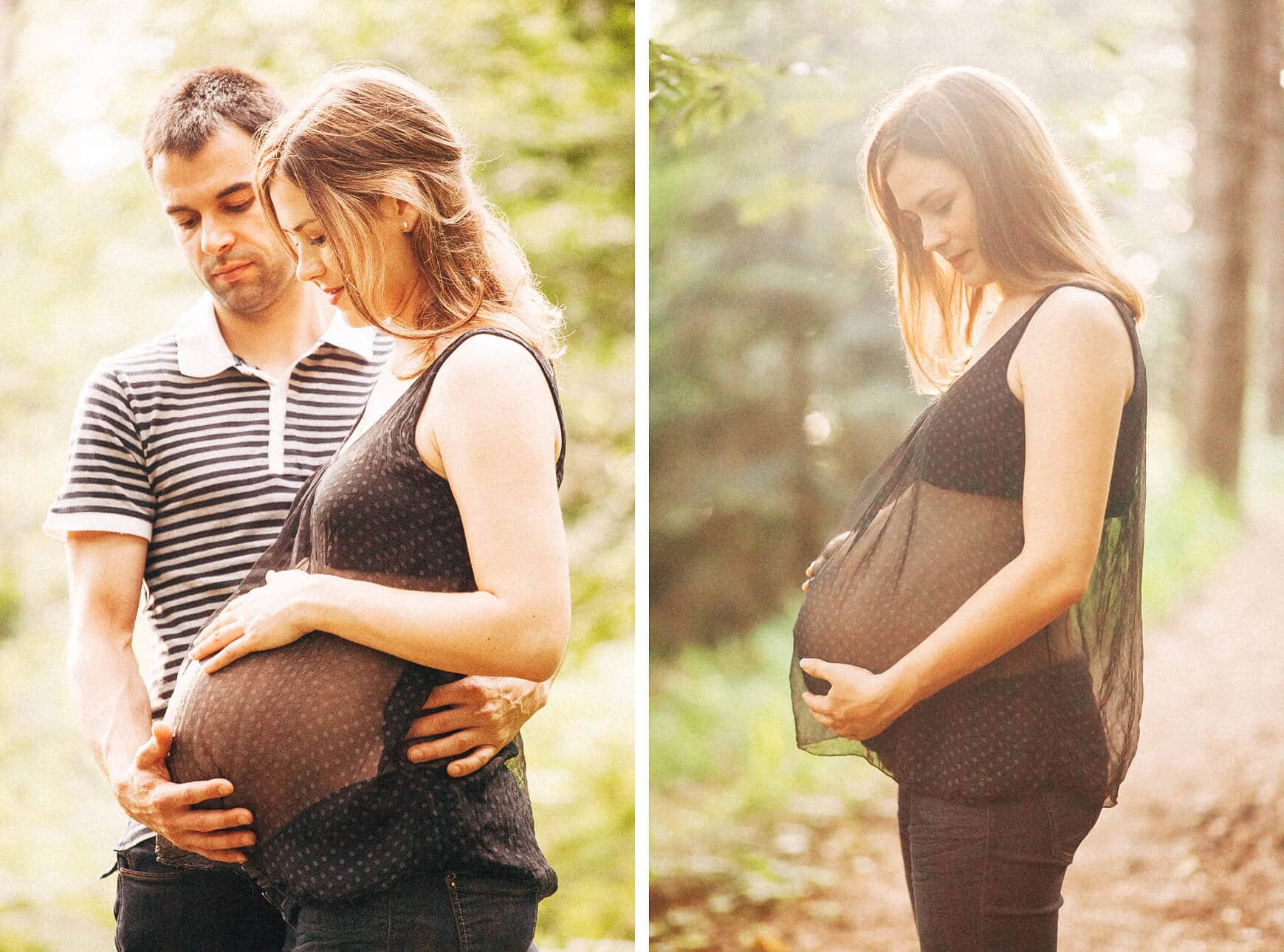 pareja que va a estrenar paternidad