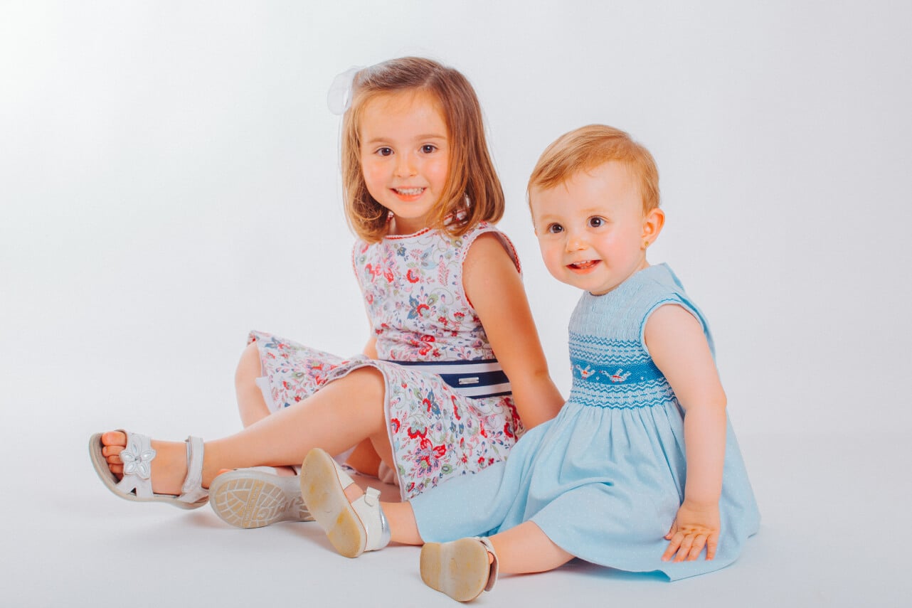 Fotografia infantil en estudio san sebastian