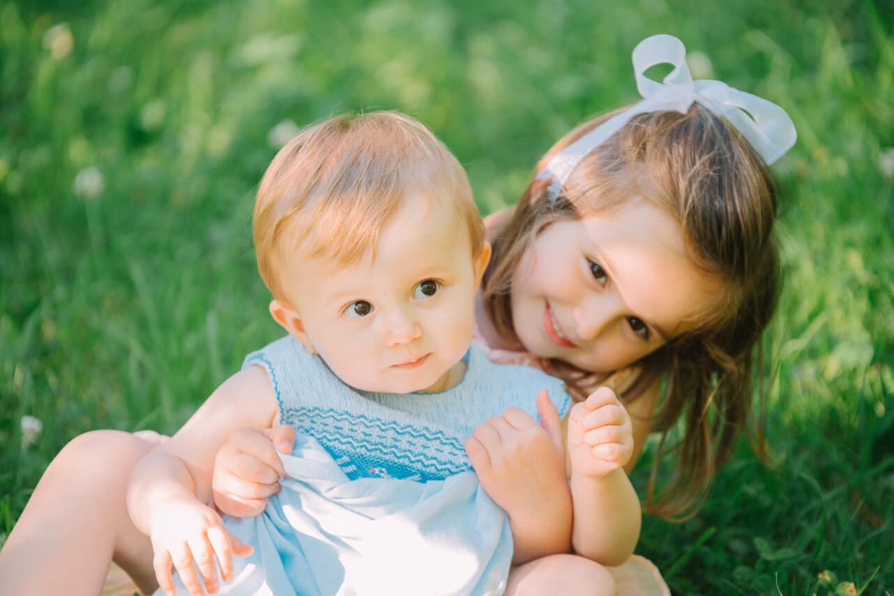 Sesiones de fotos de niños en exteriores