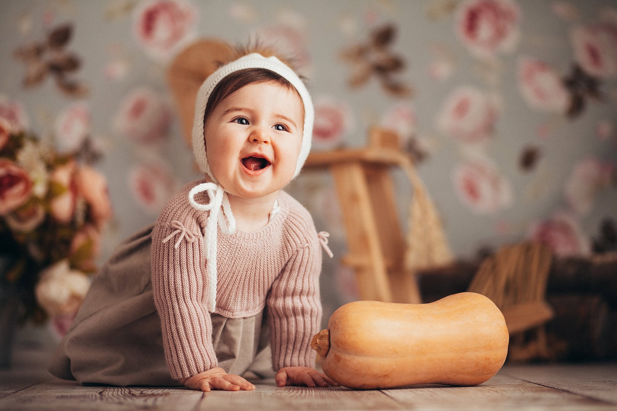 sesión de fotos de bebe en estudio y precios fotografo