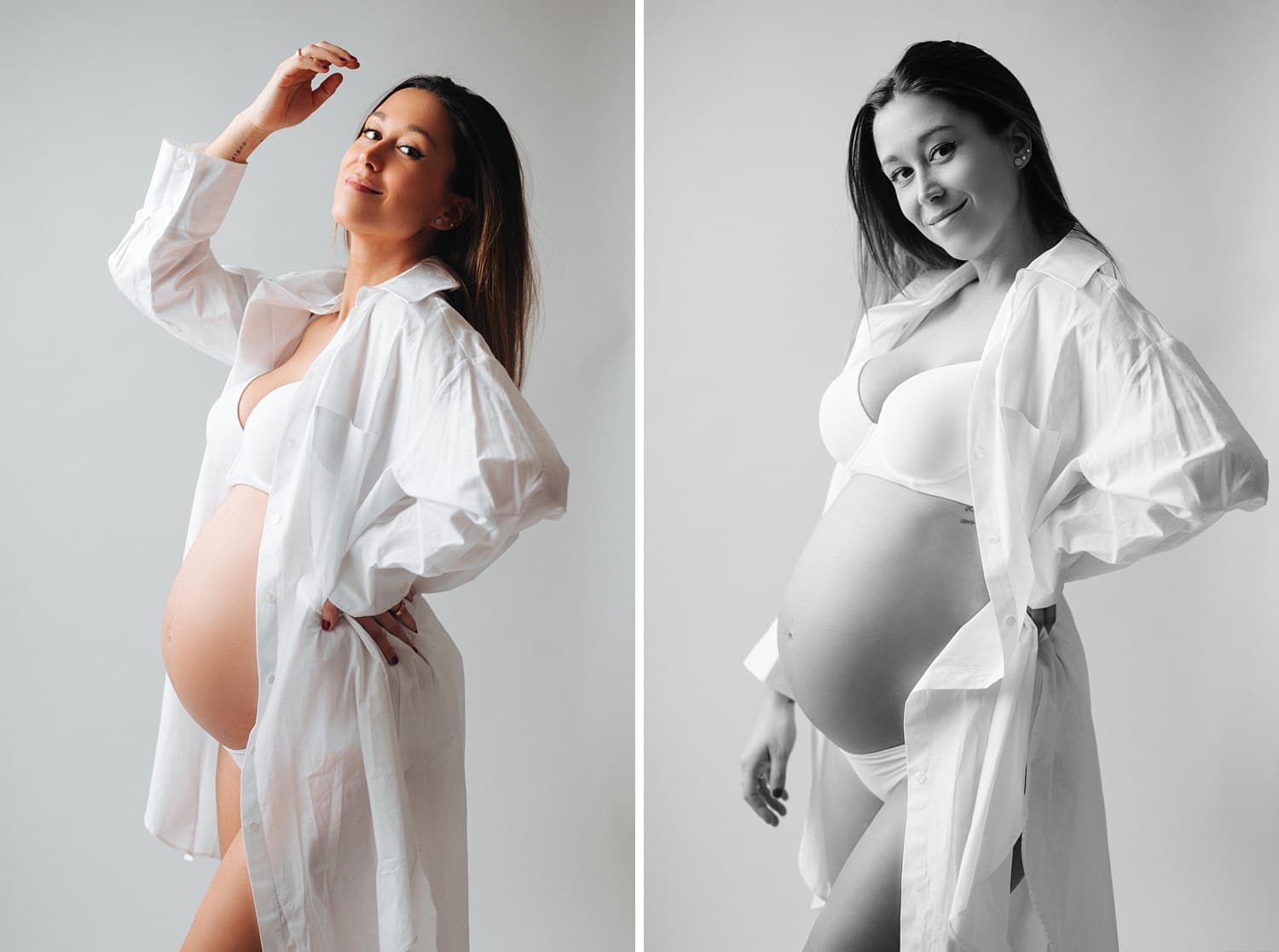 qué ropa llevar para fotos embarazada