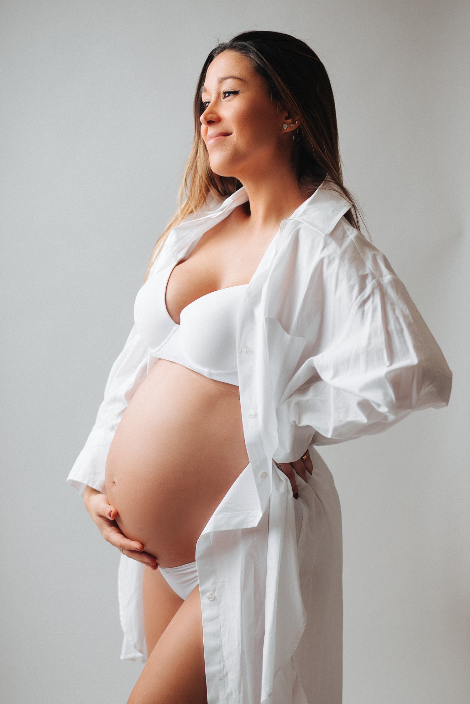 qué ropa llevar para fotos embarazada