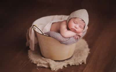 Información para una sesión de fotos de recién nacido