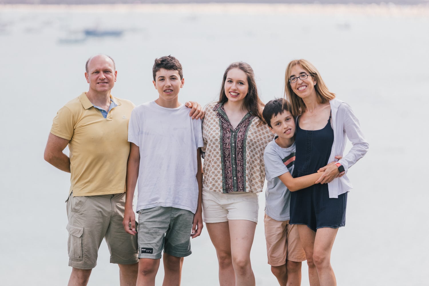 Happy family photos at Miramar Palace, Donostia